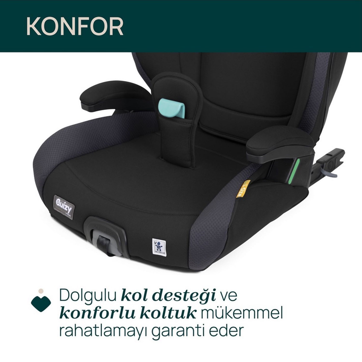 Chicco Quizy i-Size Oto Koltuğu Black