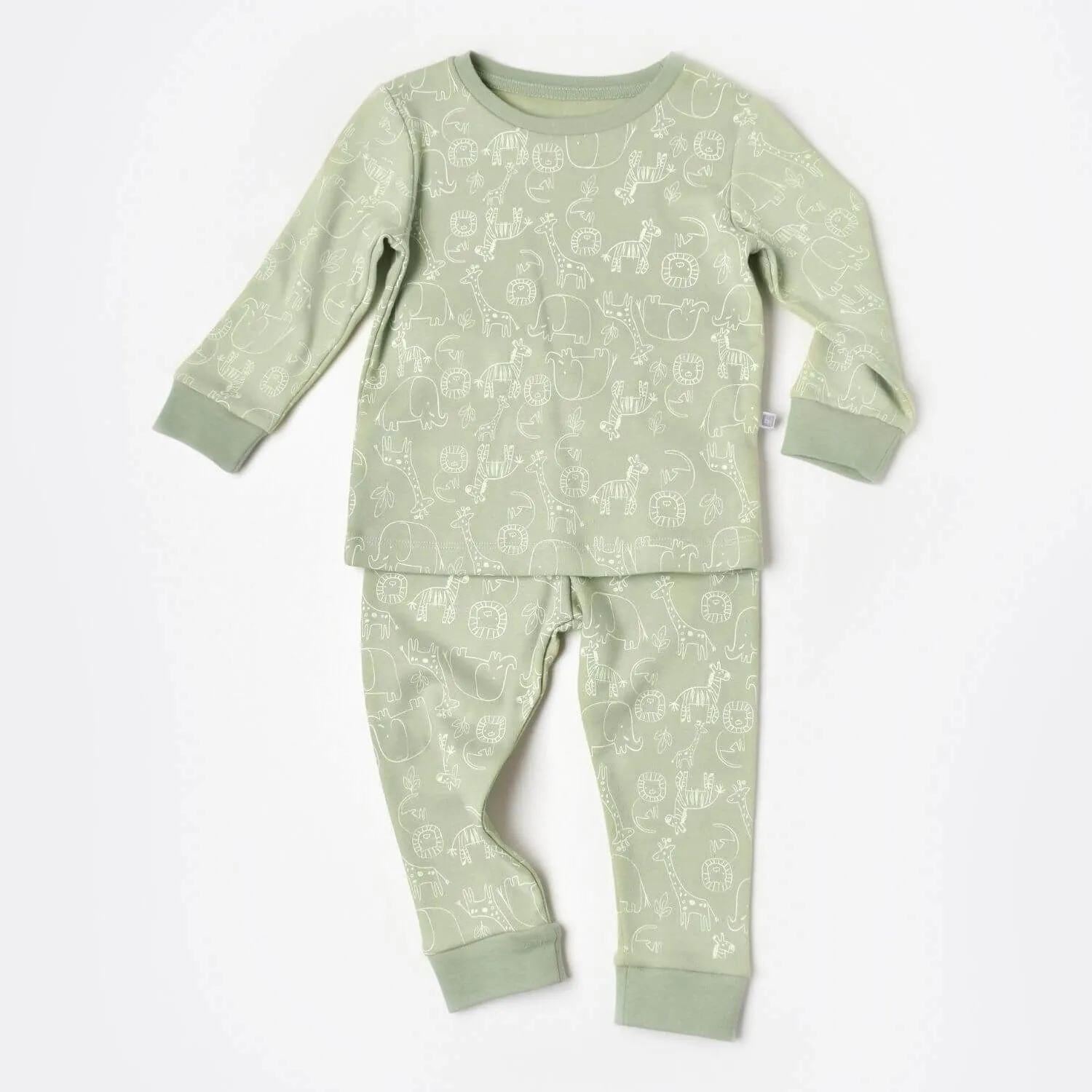 Bibaby Zoo Is Good Pijama Takımı 59716 Karamel
