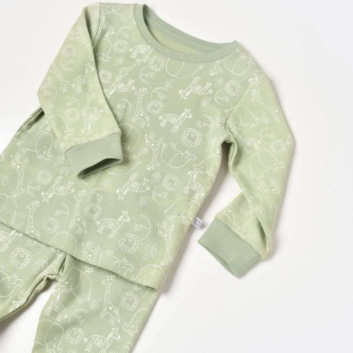 Bibaby Zoo Is Good Pijama Takımı 59716 Karamel