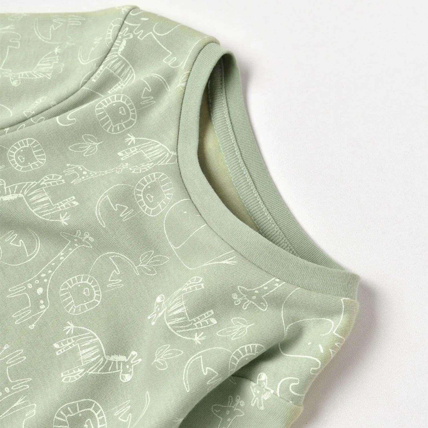 Bibaby Zoo Is Good Pijama Takımı 59716 Karamel