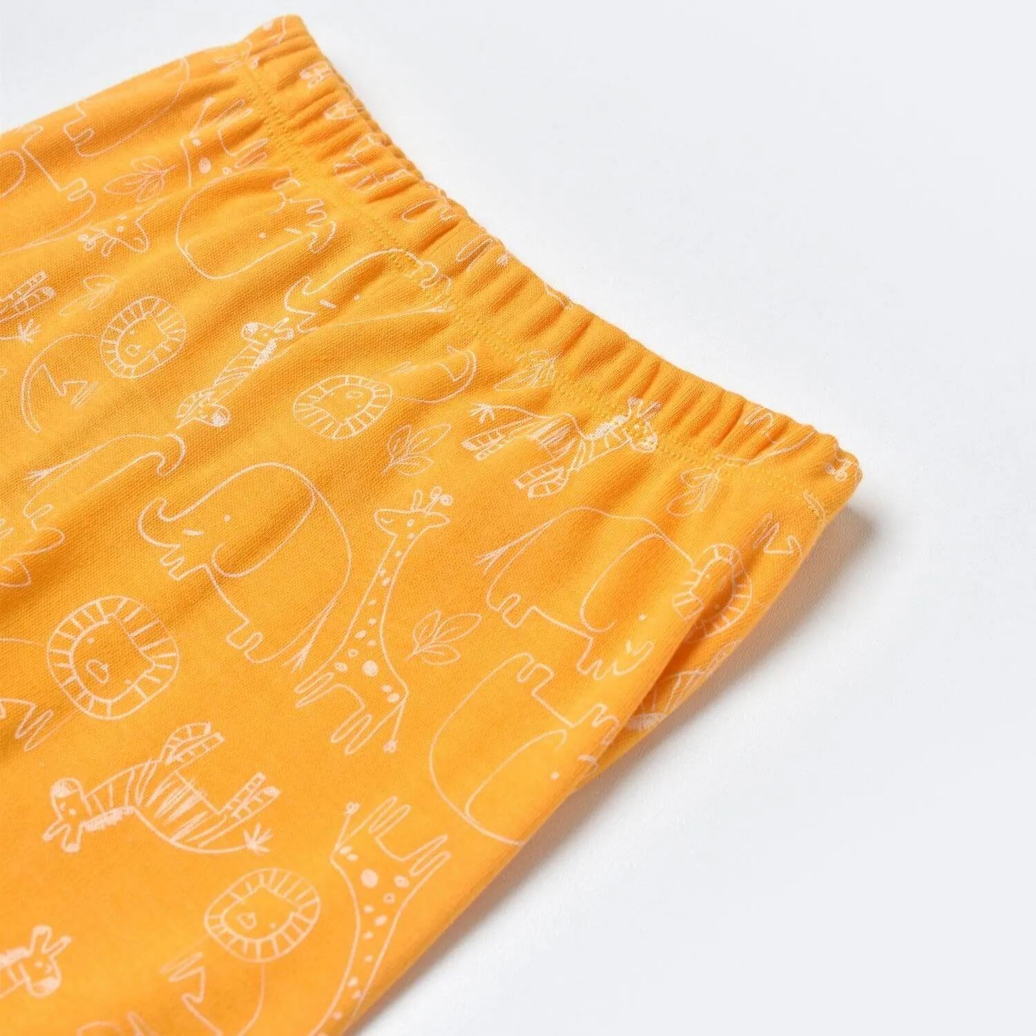 Bibaby Zoo Is Good Pijama Takımı 59716 Sarı