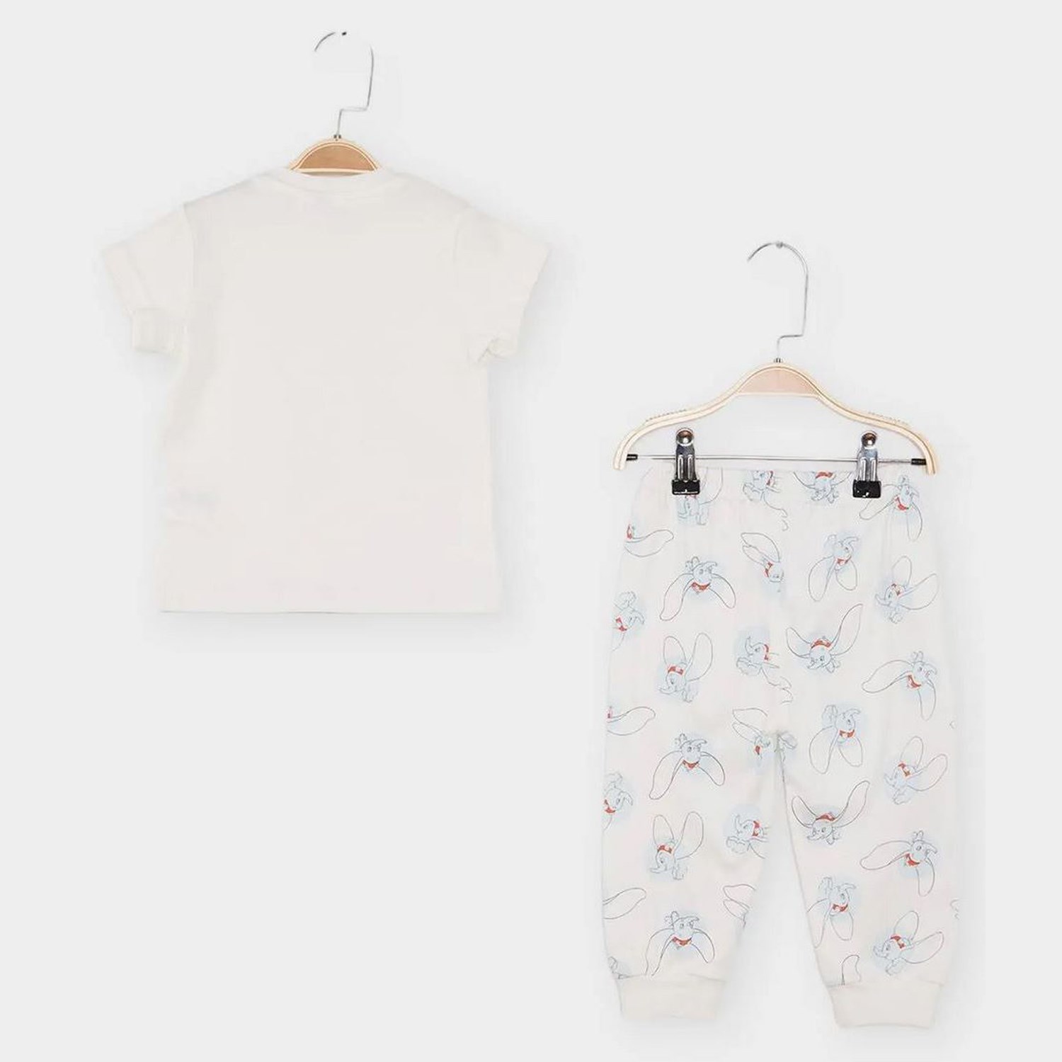 Çimpa Dumbo Pijama Takımı 21832  Ekru