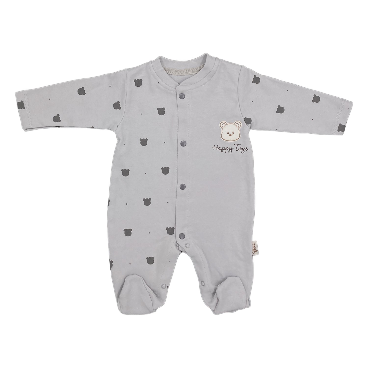 Flexi Bebek Tulumu 252171 Gri