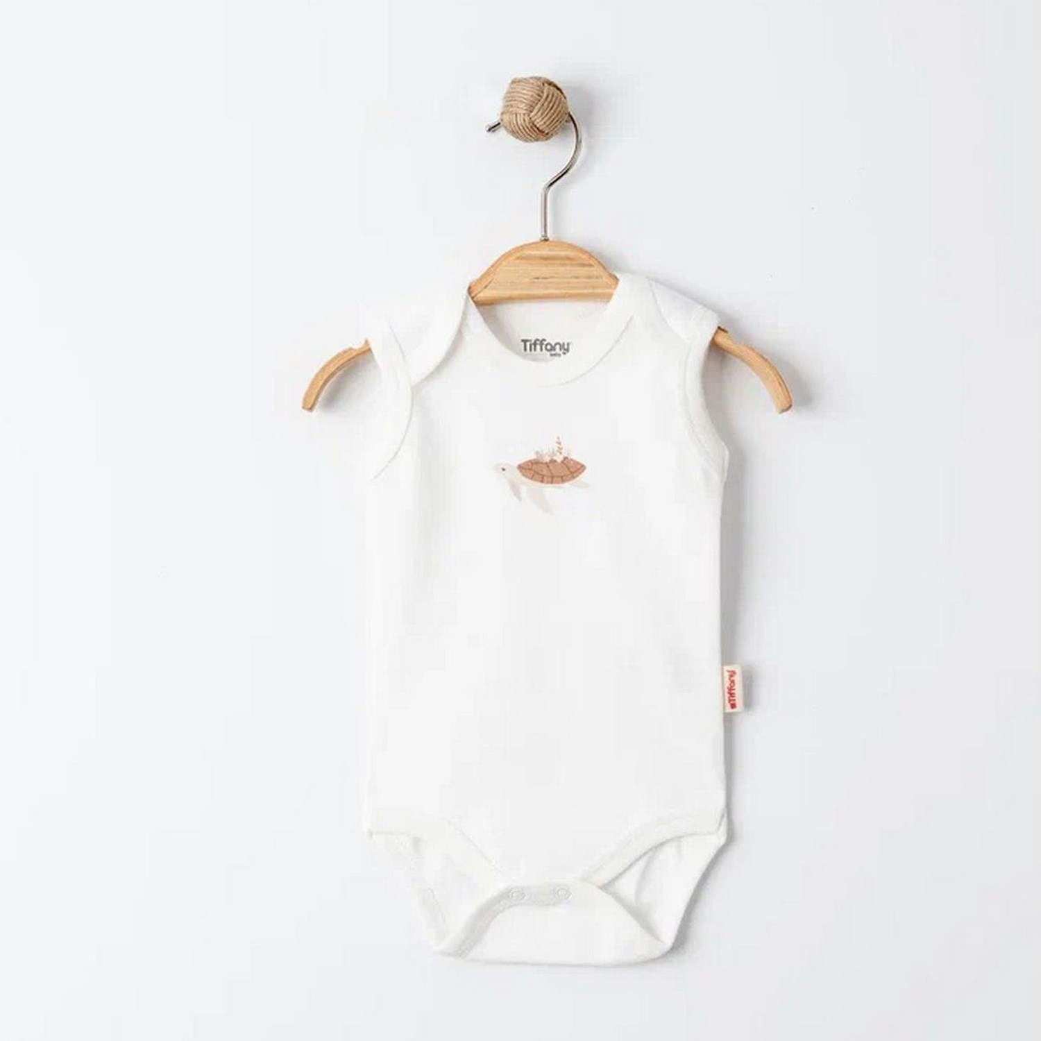 Tiffany Baby Turtles Theme 3'lü Atlet Badi 19009 Ekru
