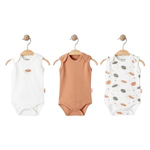 Tiffany Baby Turtles Theme 3'lü Atlet Badi 19009 Ekru