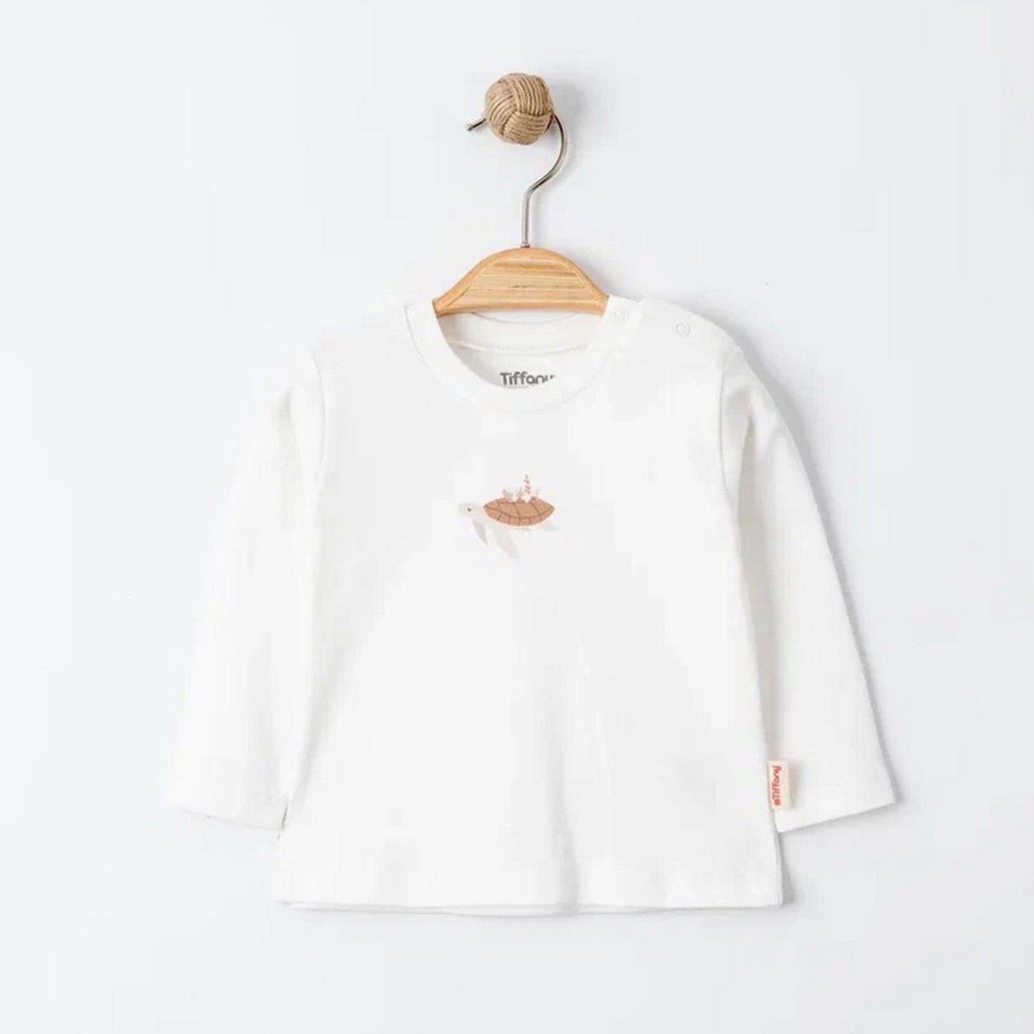 Tiffany Baby Turtles Theme 3'lü Sweat 19096 Ekru
