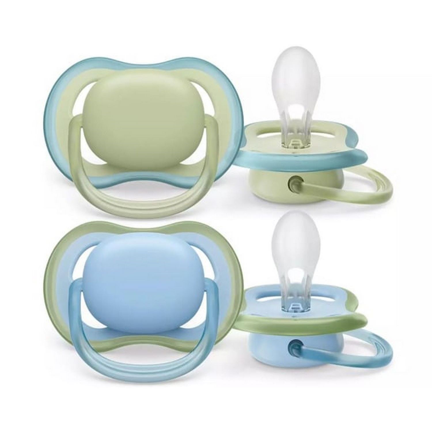 Philips Avent Ultra Air 2'li Emzik 0-6 Ay SCF085/21 Şeffaf