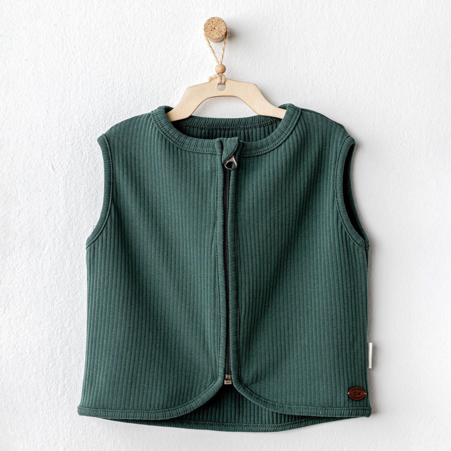 Andywawa Basic Bebek Yelek AC25208 Yeşil