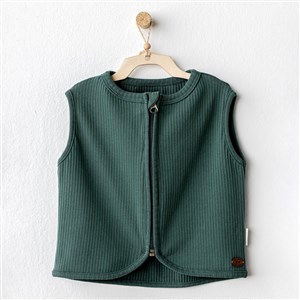 Andywawa Basic Bebek Yelek AC25208 Yeşil