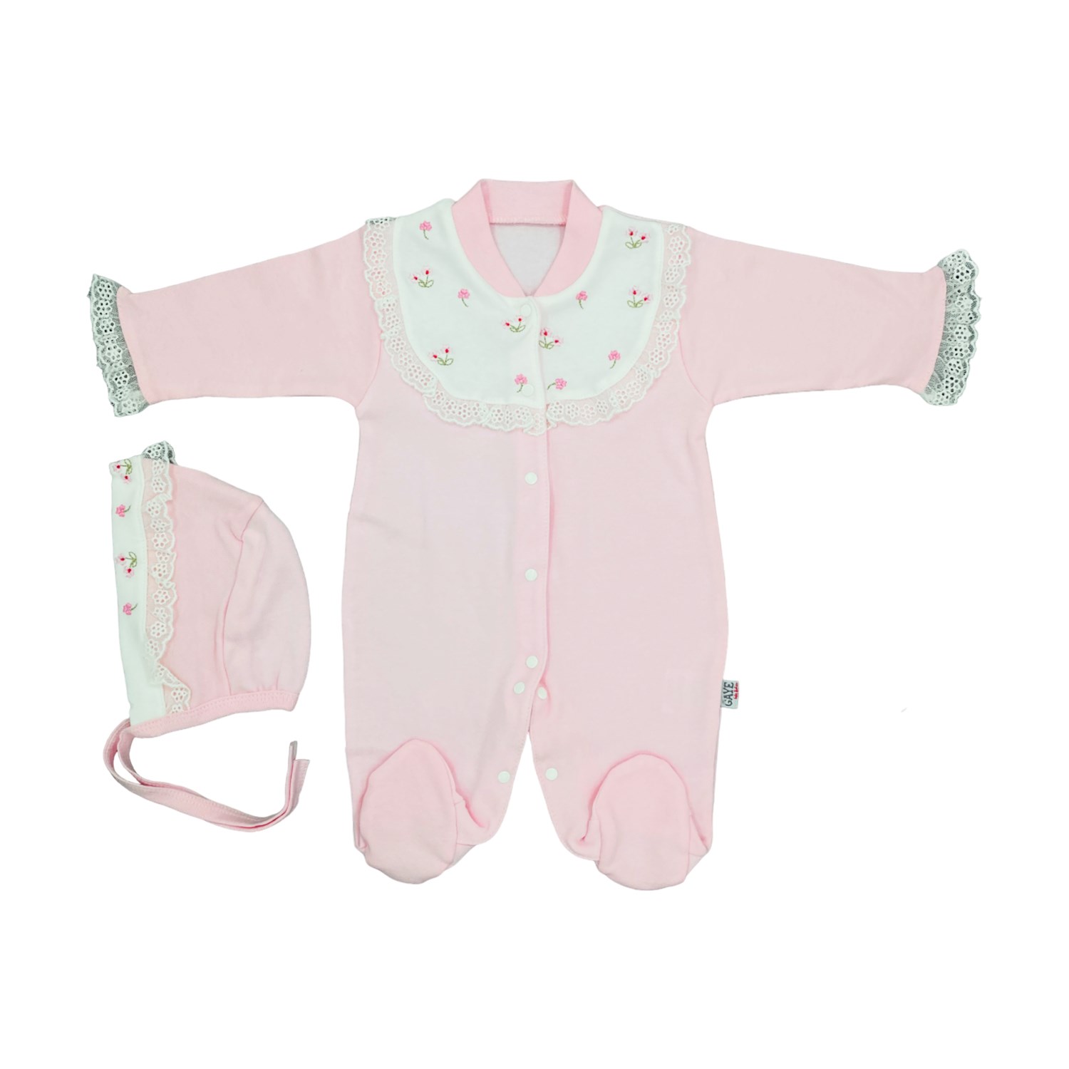 Gaye Bebe Bebek Tulumu 2278 Pembe