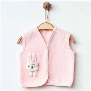Ekebaby Lüx Kapitone Yelek 44127 Pembe