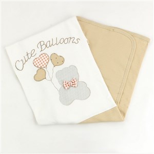 Sebi Balon Desenli Battaniye 1120 Kahve
