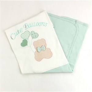 Sebi Balon Desenli Battaniye 1120 Mint