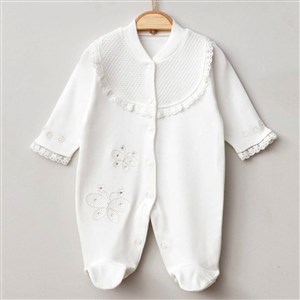 Gaye Bebe Bebek Tulumu 2282 Beyaz