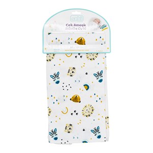 Sebi Bebe Çok Amaçlı Müslin Örtü 80x100 Cm Ekru-Bej