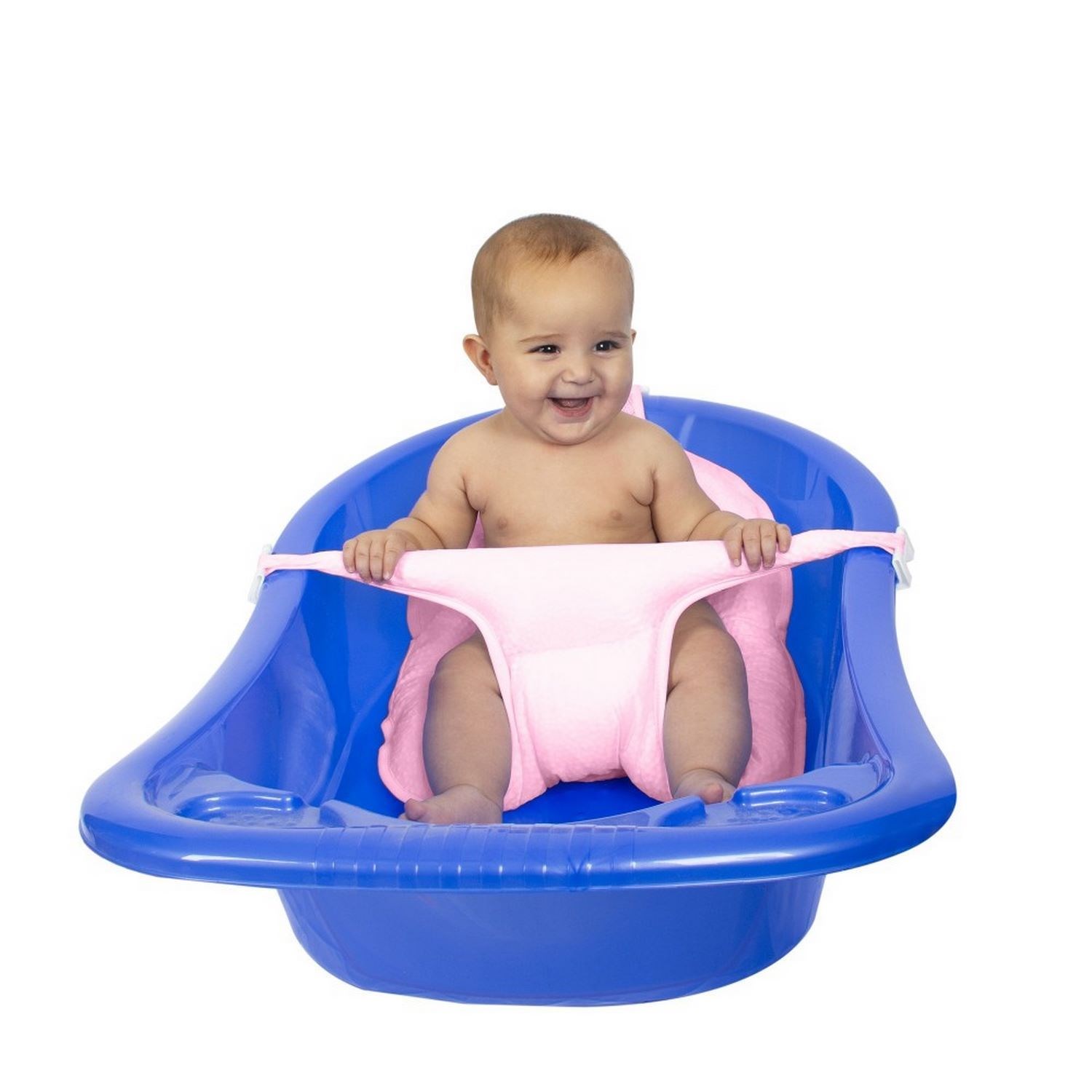 Sevi Bebe Çok Fonksiyonlu Banyo File ve Minderi 8697 Pembe