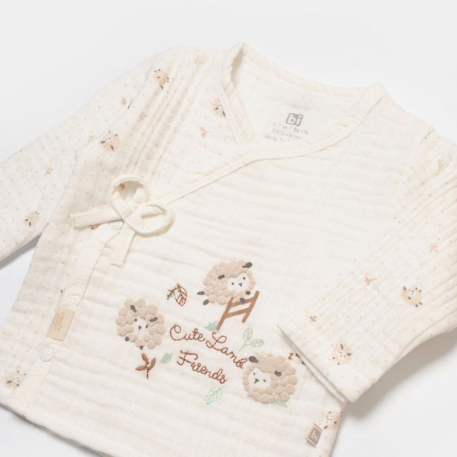 Bibaby Lamb Friends 5'li Bebek Hastane Çıkış Seti 62346 Bej