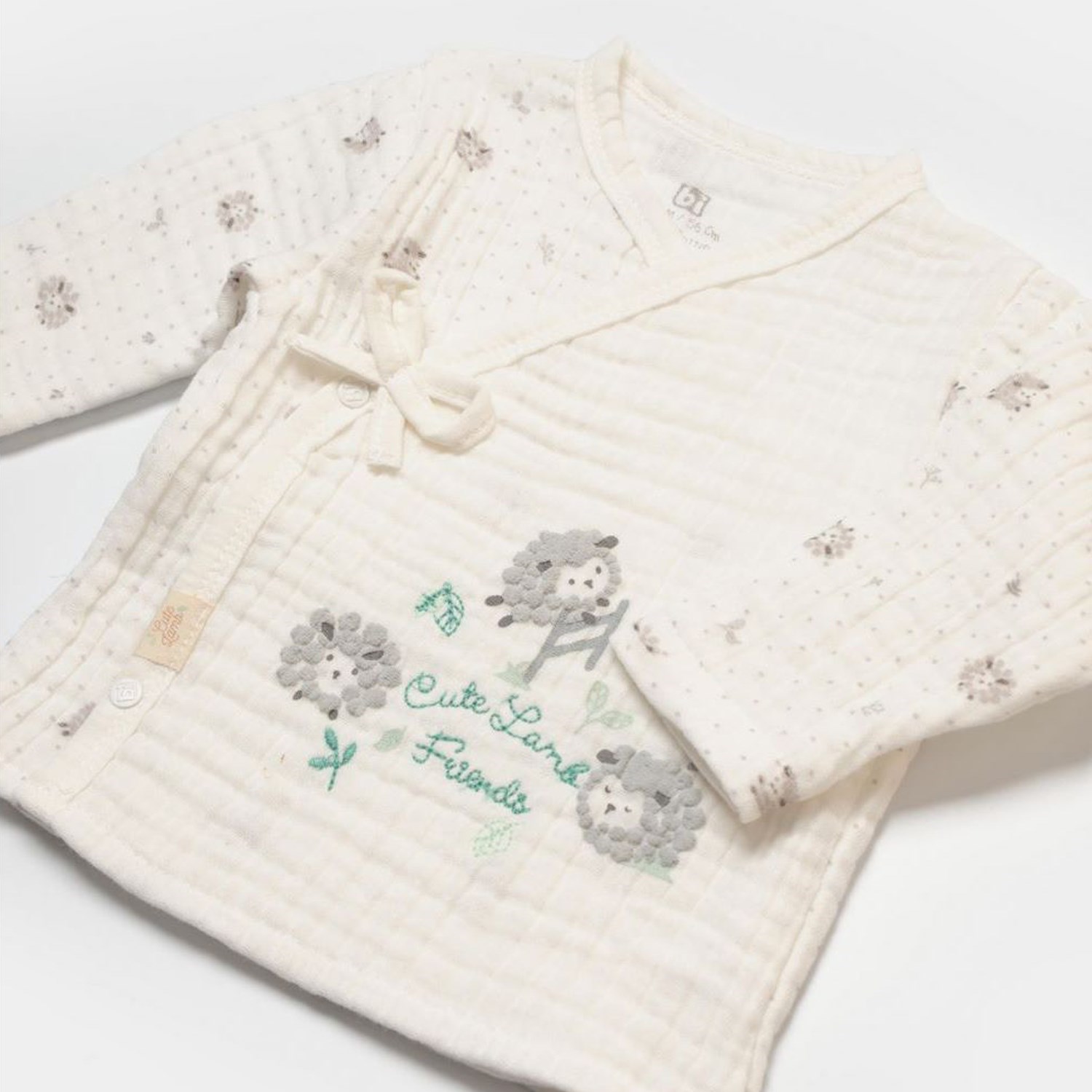 Bibaby Lamb Friends 5'li Bebek Hastane Çıkış Seti 62346 Gri