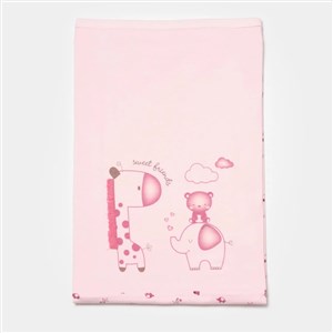 Biorganic Sweet Friends Battaniye 85x90 Cm 64706 Pembe