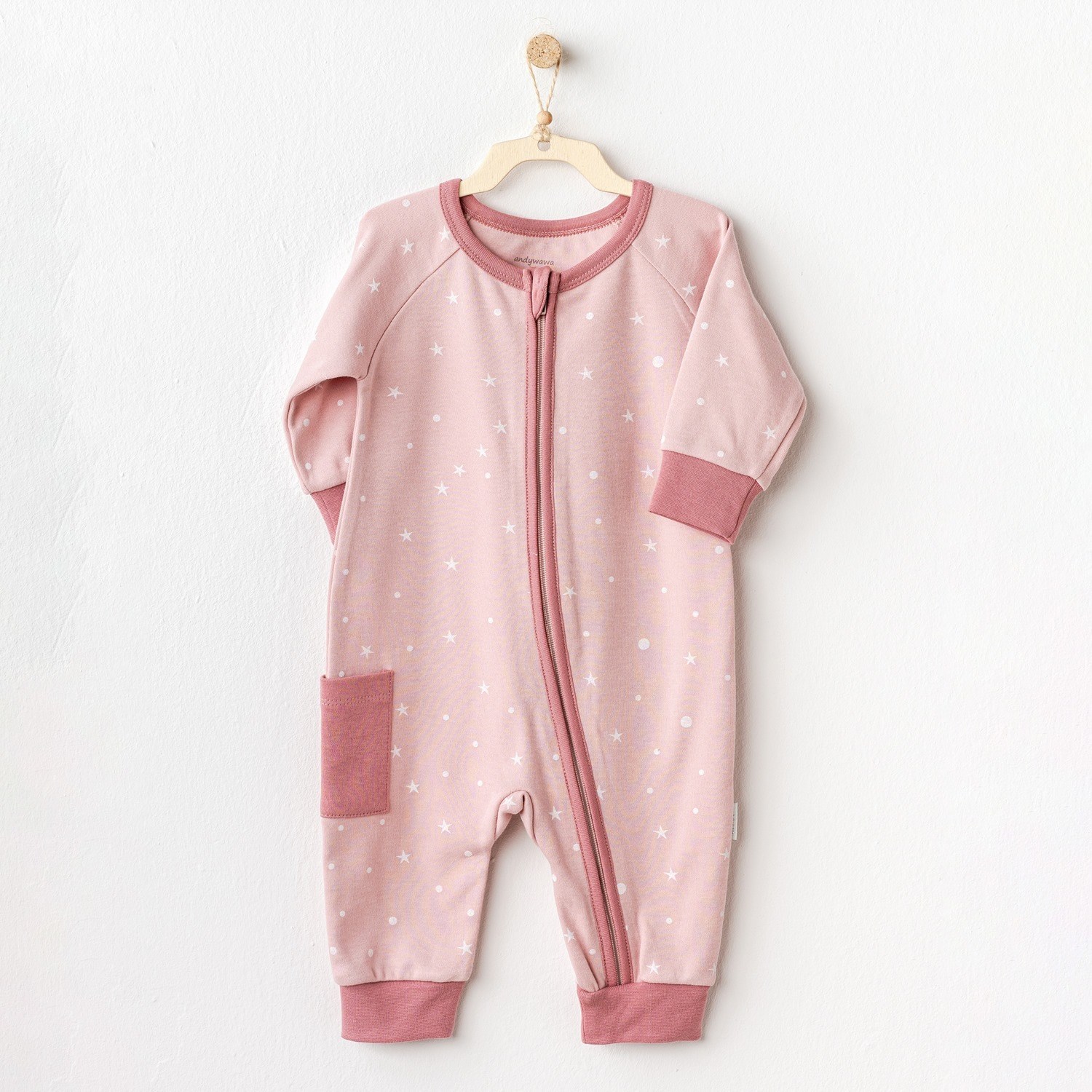 Andywawa Puppy Gazelle Bebek Tulum AC25046 Pembe