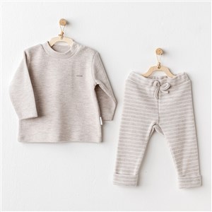 Andywawa Soft 2'li Bebek Takımı AC25160 Bej