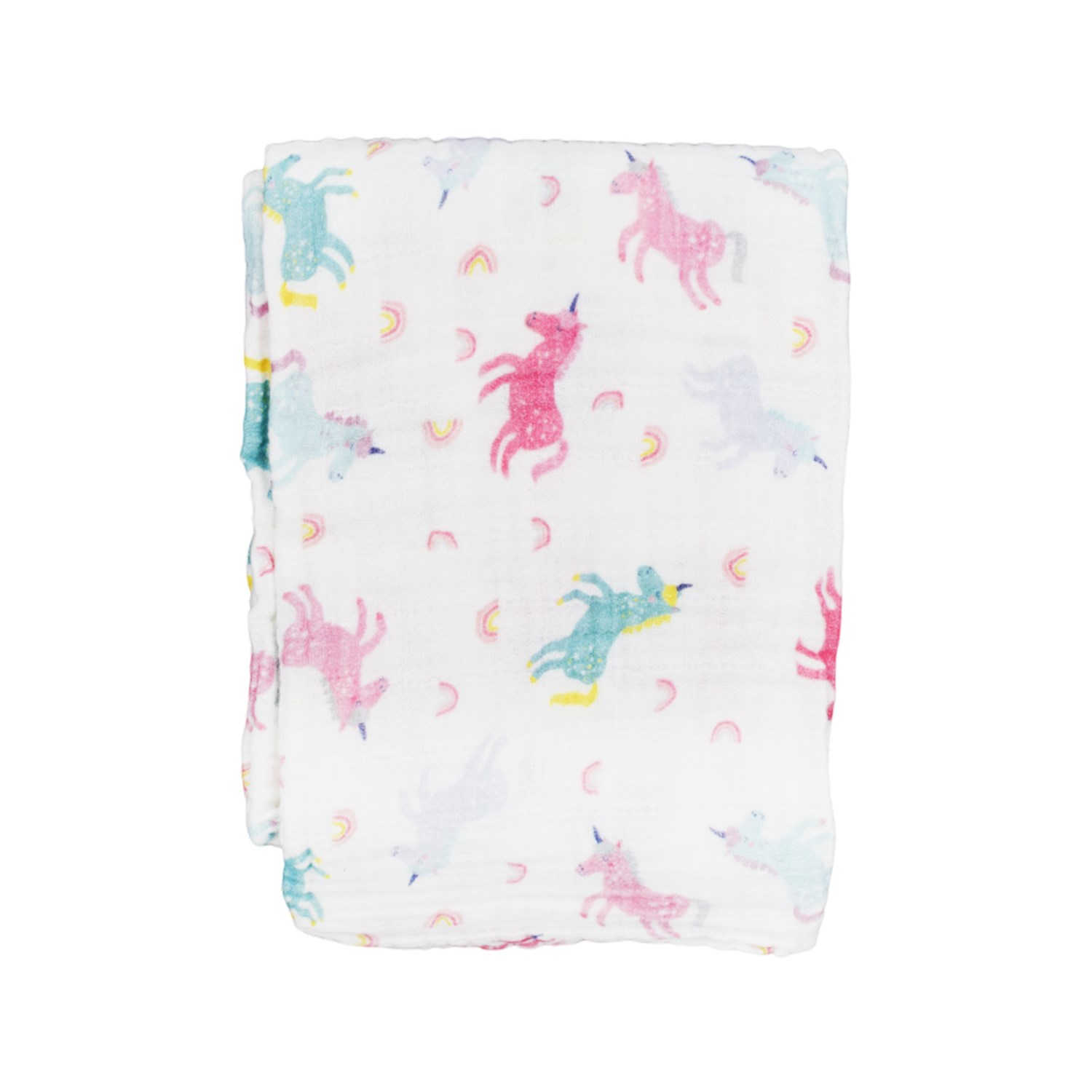 Beberotti Müslin Bebek Örtüsü 120x120 Cm 101 Ekru-Pembe