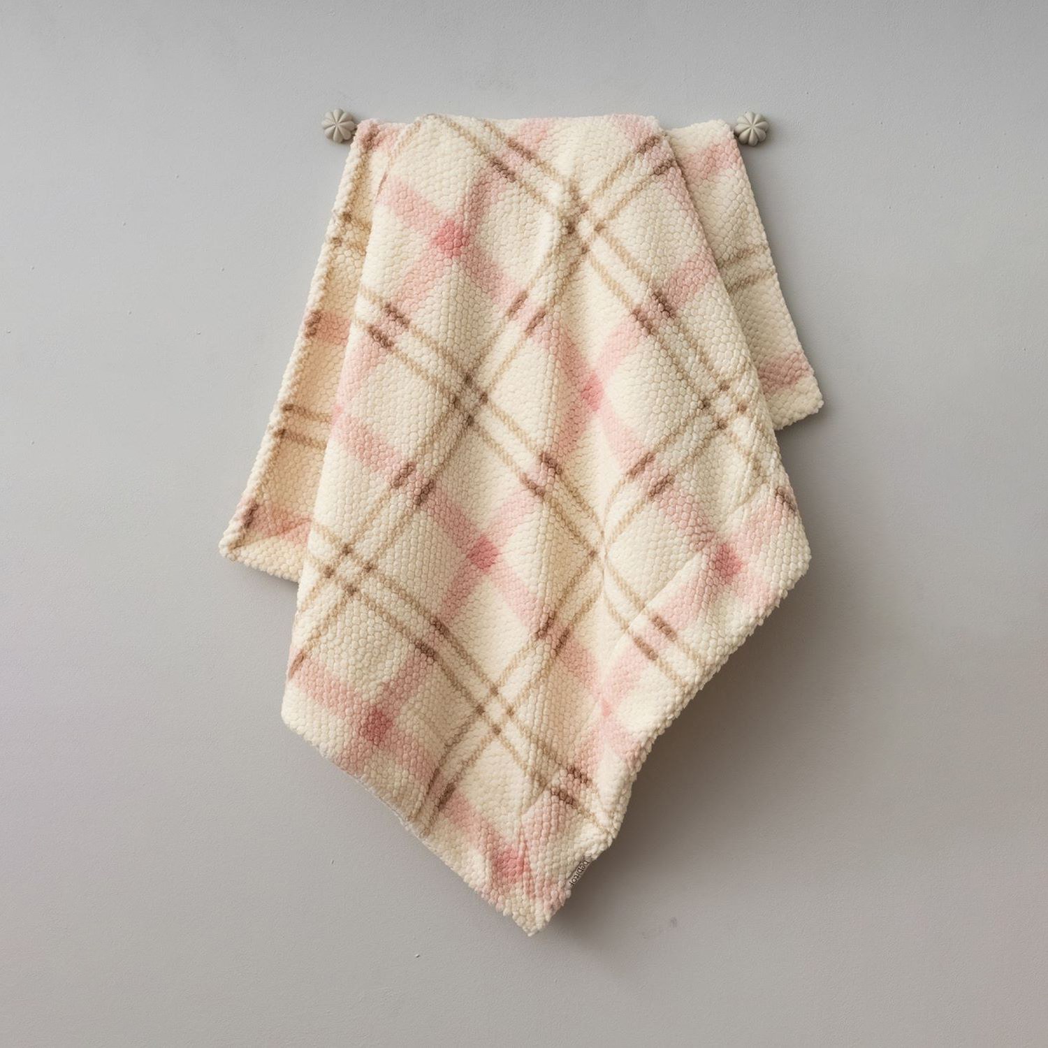 Bebitof Ekose Battaniye 98x85 Cm 95270 Pembe