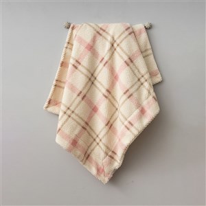 Bebitof Ekose Battaniye 98x85 Cm 95270 Pembe