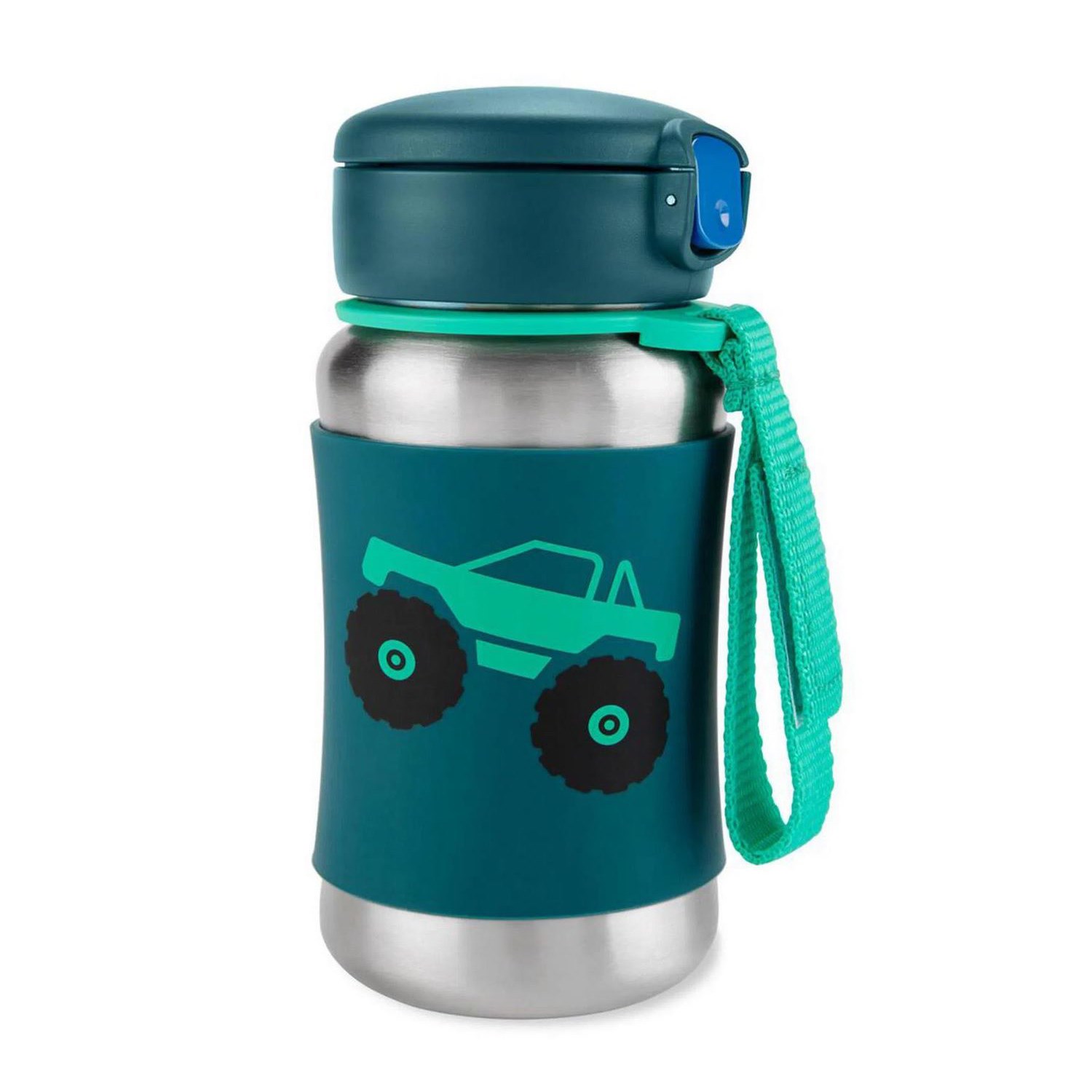 Skip Hop Spark Style Pipetli Paslanmaz Çelik Suluk Yeşil
