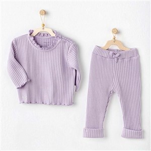 Andywawa Sweet Penguin 2'li Bebek Takımı AC25093 Lila