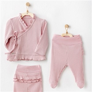Andywawa Sweet Penguin 2'li Bebek Takımı AC25094 Pembe