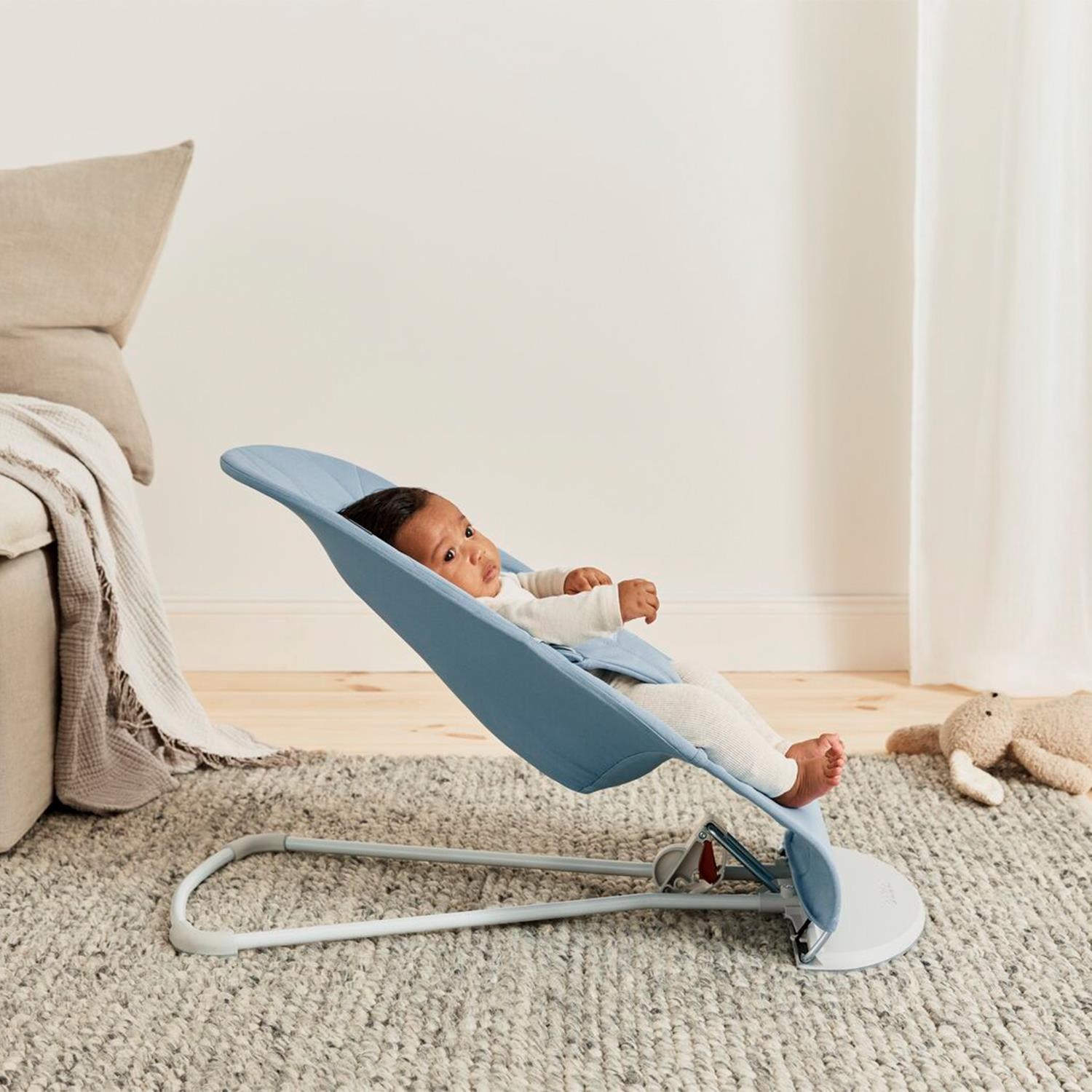 Babybjörn Bliss Ana Kucağı Petal Woven Cotton Blue