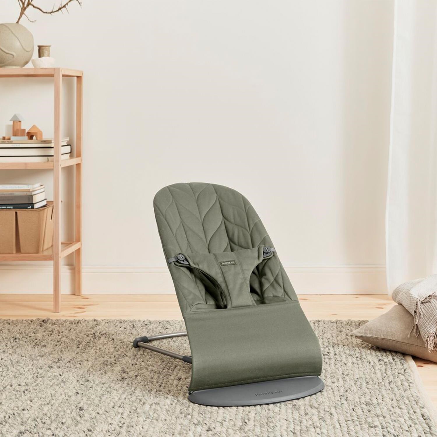 Babybjörn Bliss Ana Kucağı Petal Woven Cotton Dark Green