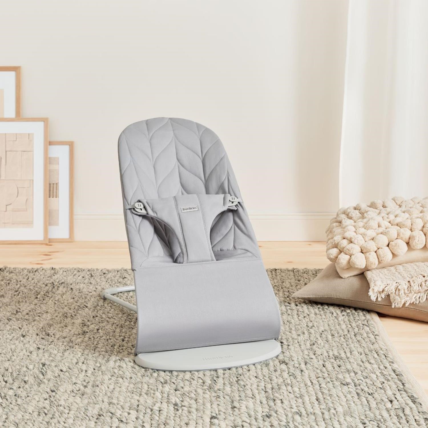 Babybjörn Bliss Ana Kucağı Petal Woven Cotton Grey