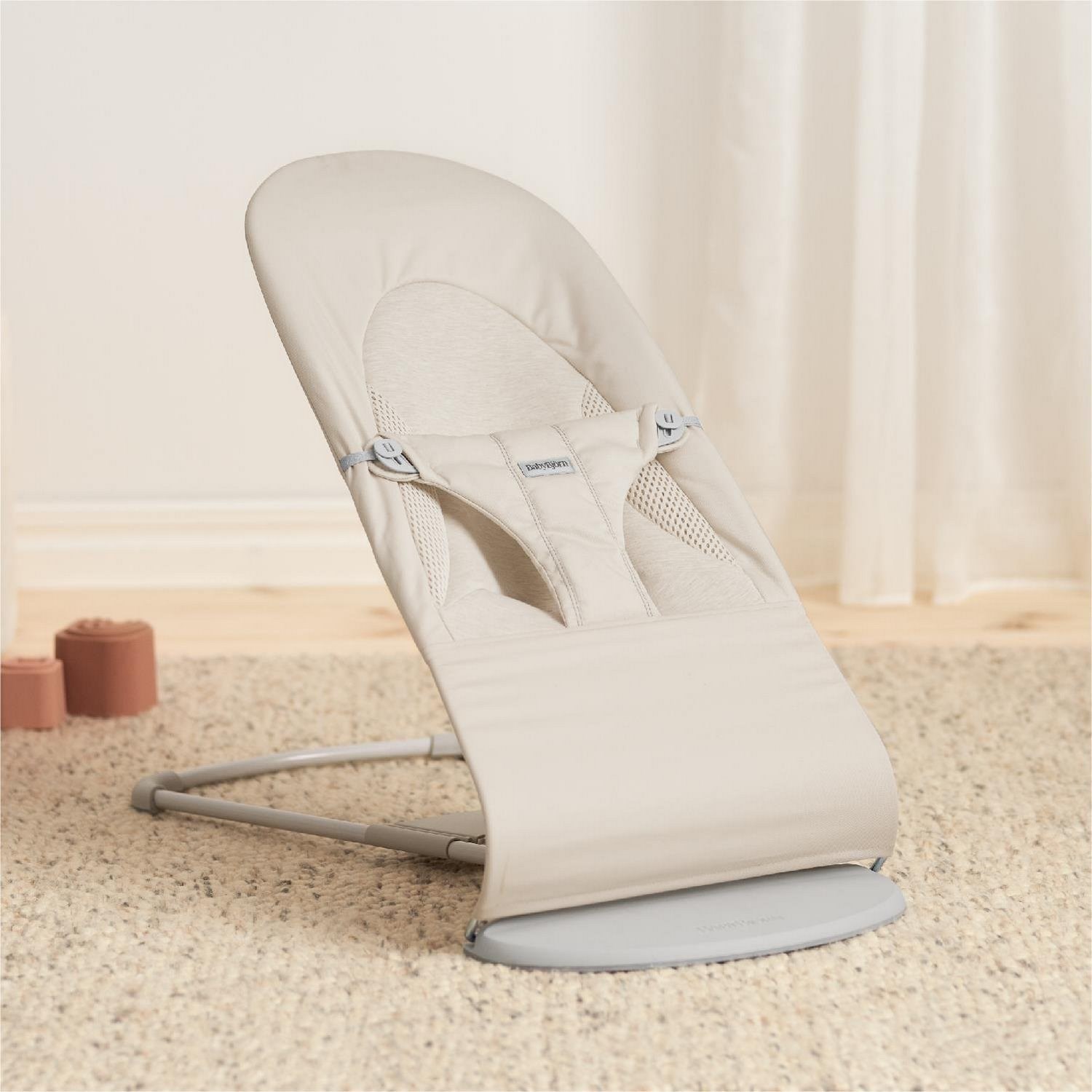 BabyBjörn Balance Soft Woven Jersey Üçlü Kumaş Light Beige