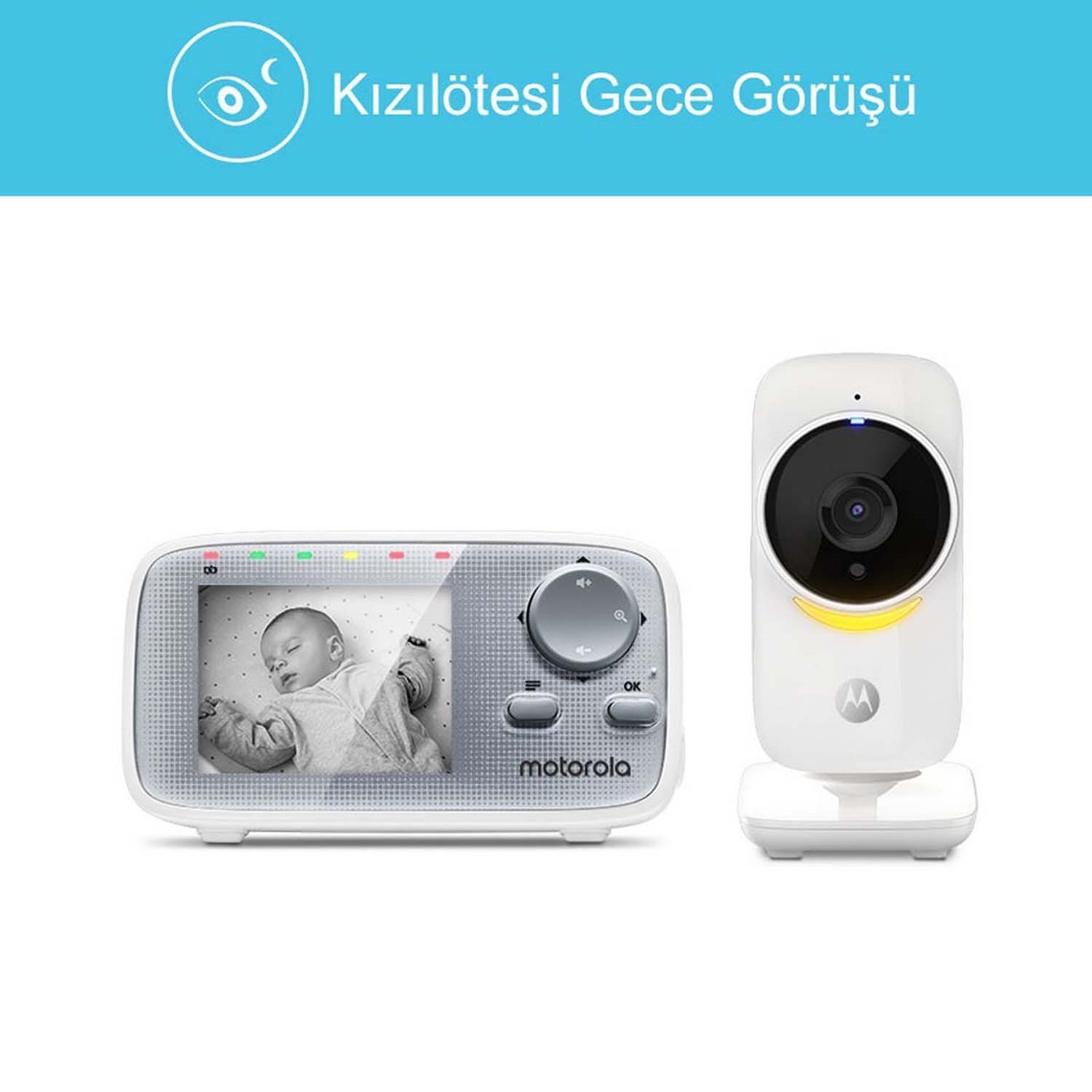 Motorola VM482 AXNL 2.8 Inc LCD Ekran Bebek Kamerası 