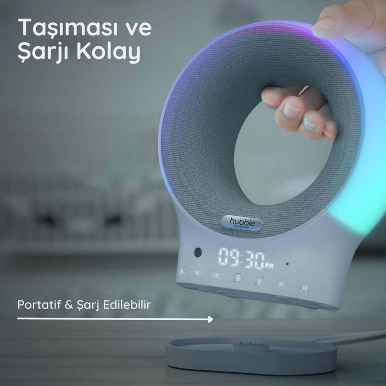 Hubble Eclipse Plus Bebek Telsizi + Gece Lambası HBL30 