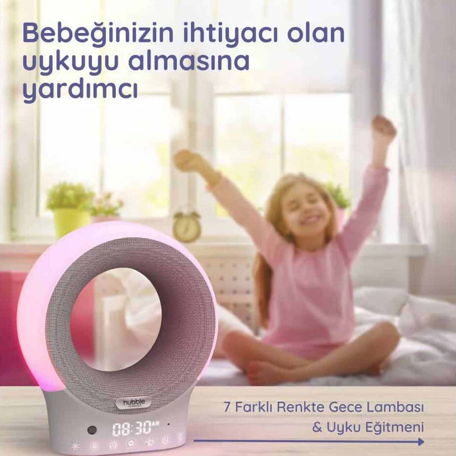Hubble Eclipse Plus Bebek Telsizi + Gece Lambası HBL30 