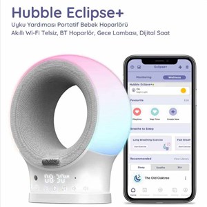 Hubble Eclipse Plus Bebek Telsizi + Gece Lambası HBL30 