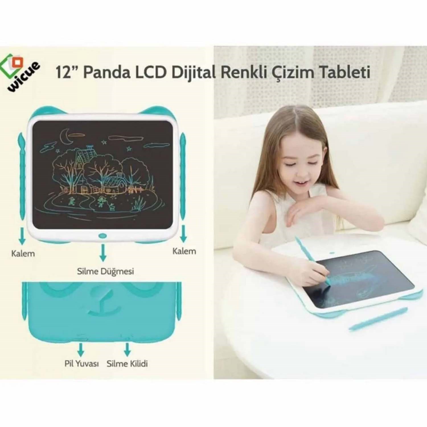 Xiaomi Wicue 12” Panda LCD Dijital Çizim Tableti 