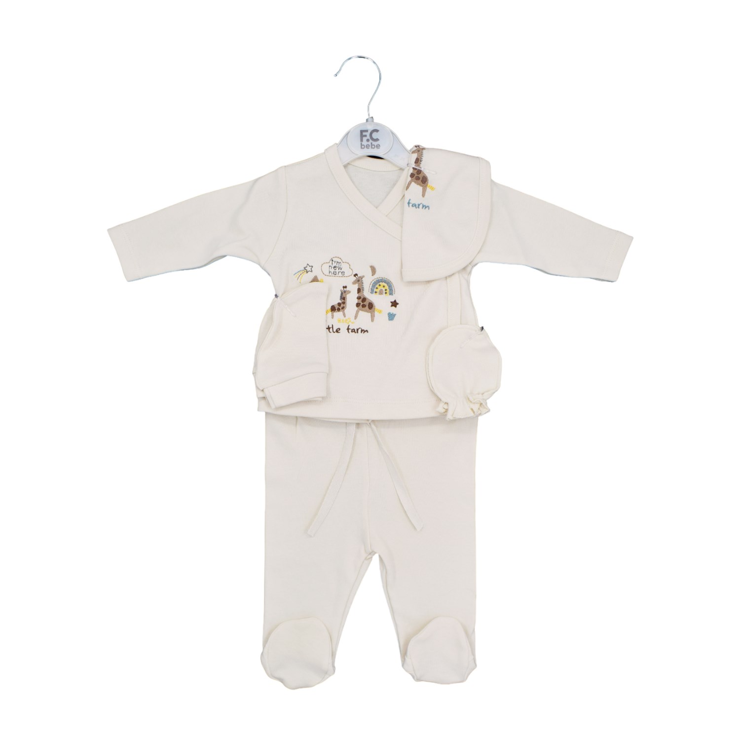 Flexi 5'li Bebek Hastane Çıkış Seti 217503 Bej