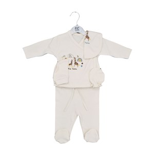 Flexi 5'li Bebek Hastane Çıkış Seti 217503 Bej