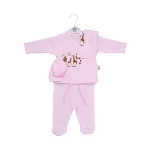 Flexi 5'li Bebek Hastane Çıkış Seti 217503 Pembe