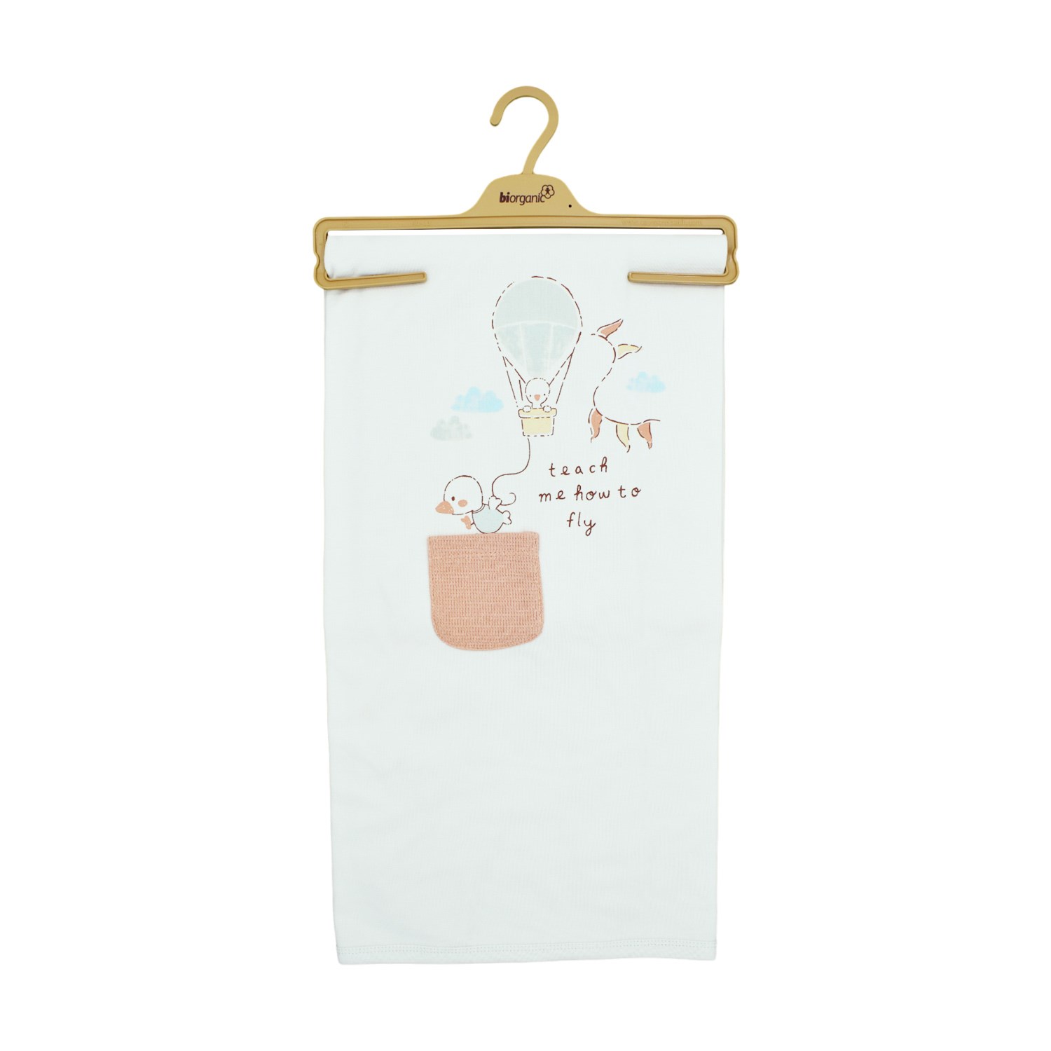 Biorganic Teach Me Bebek Battaniye 85x90 Cm 64716 Mint
