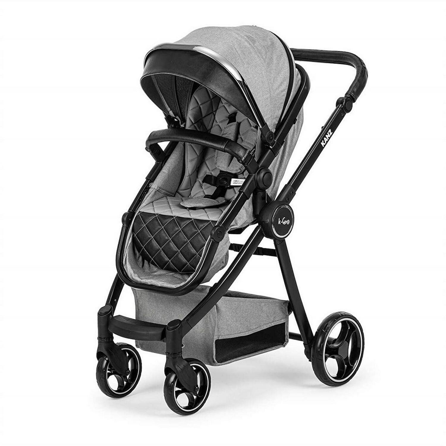 Kanz K-Go Travel Sistem Bebek Arabası Gri