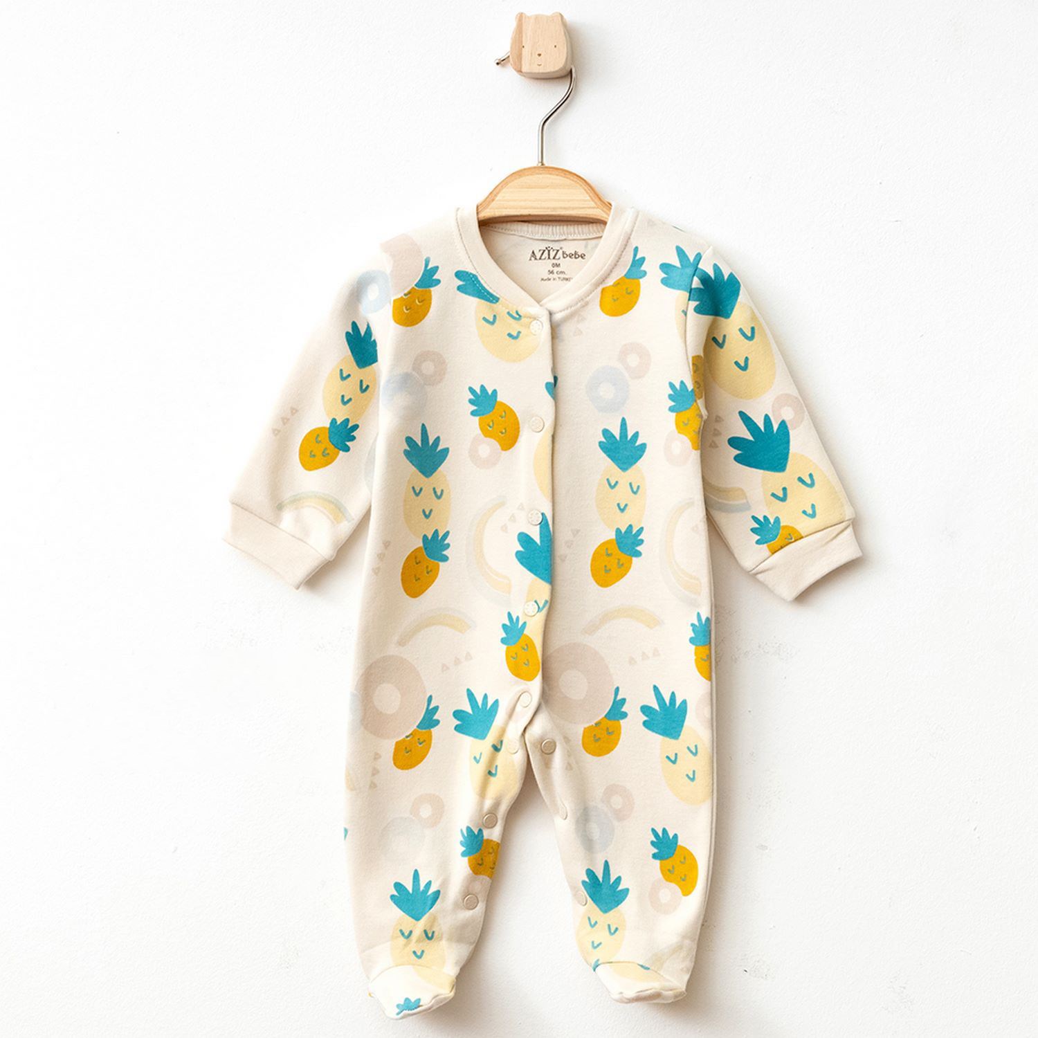 Aziz Bebe Bebek Tulum 6921 Sarı