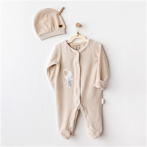 Andywawa Happy Everyday Bebek Tulum Takım AC25064 Bej