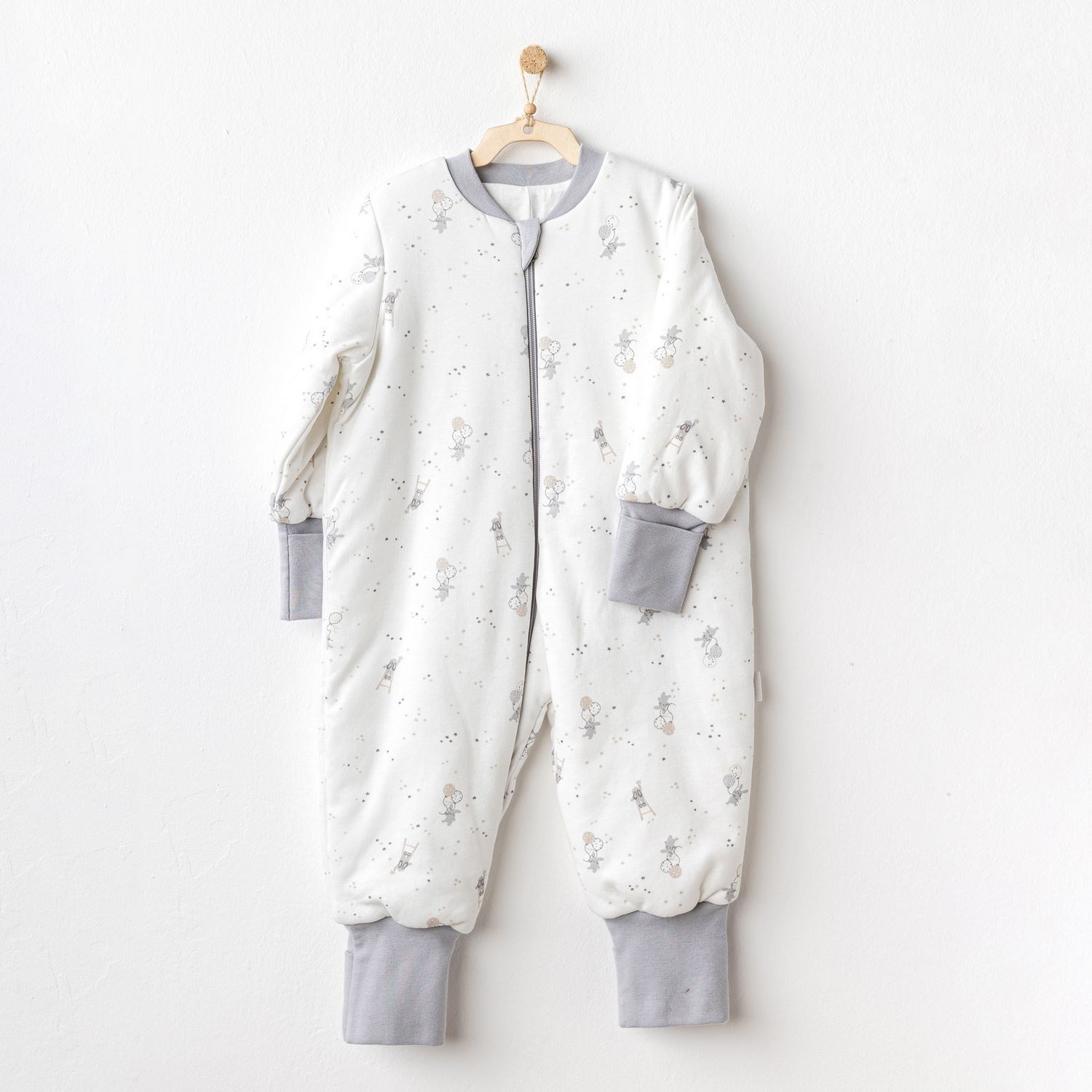 Andywawa Happy Everyday Bebek Uyku Tulumu AC25071 Ekru