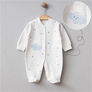 Tonton Baby Bebek Tulumu 9178 Ekru