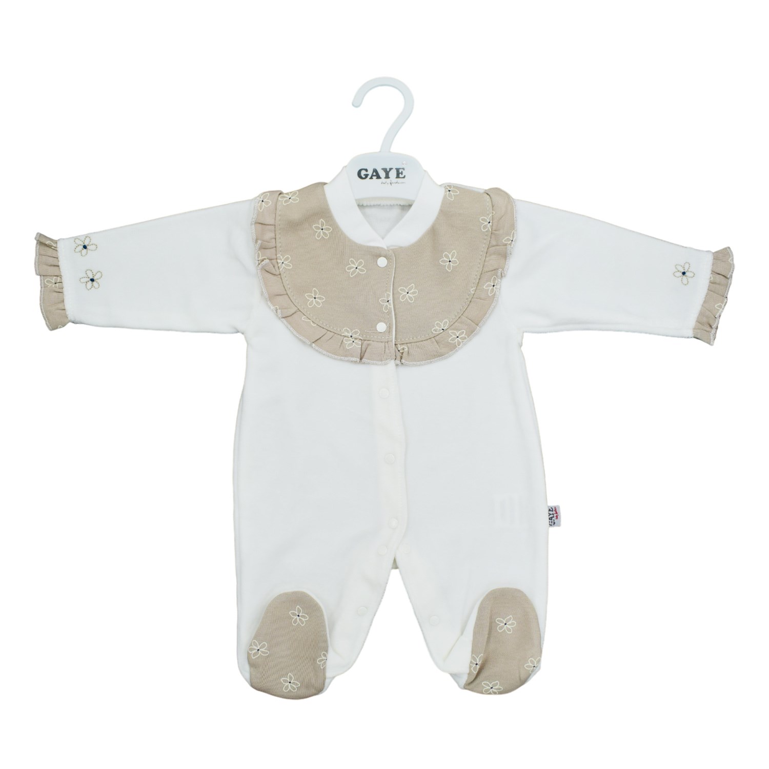 Gaye Bebe Bebek Tulumu 2329 Bej